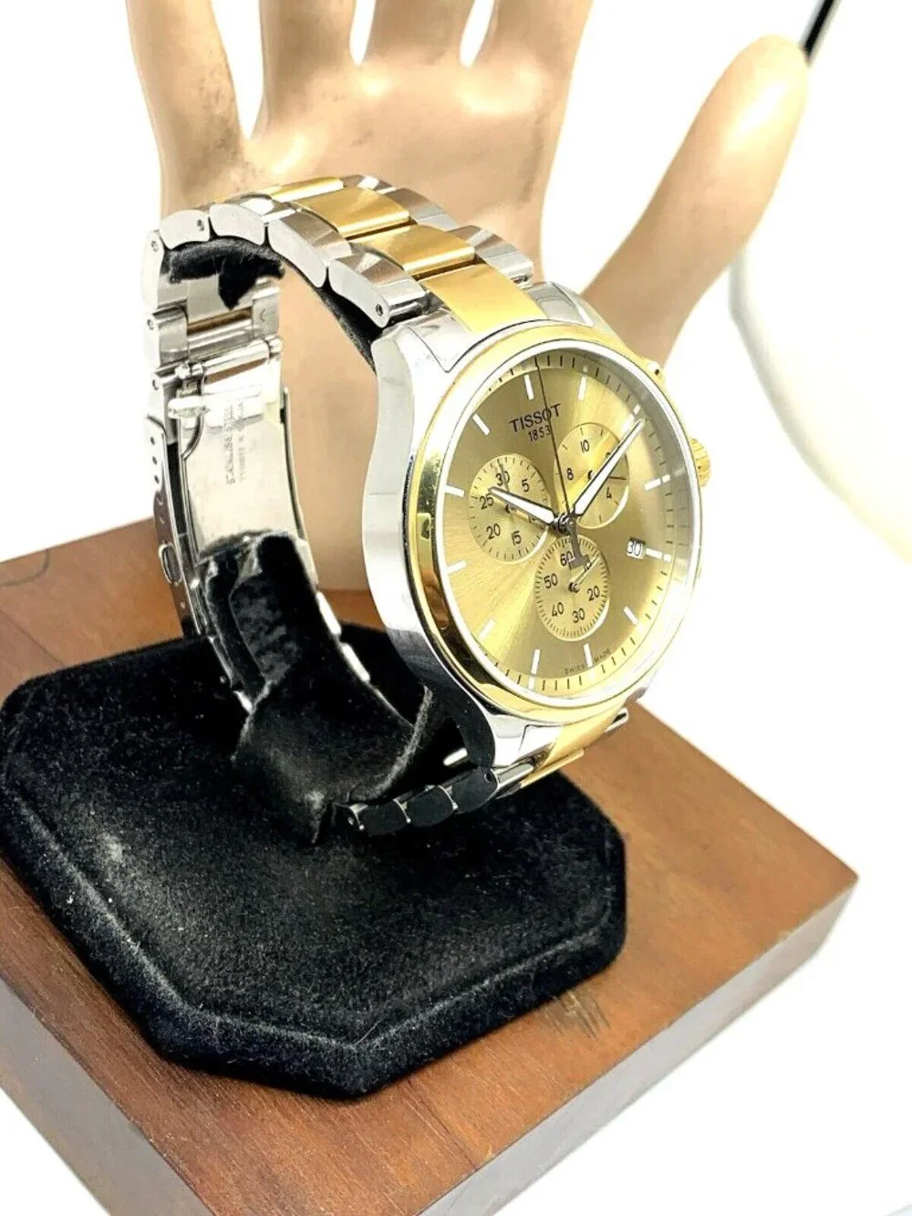Tissot Men's Watch Chrono XL Swiss Quartz Chronograph Two Tone T1166172202100